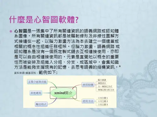 XMIND使用手册