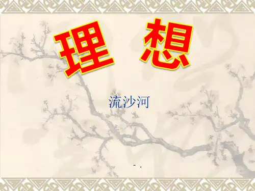 《理想》PPT课件