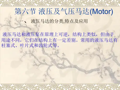 第四章液压马达解析