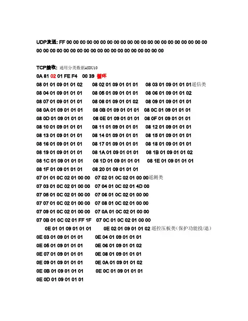 南自103报文解析