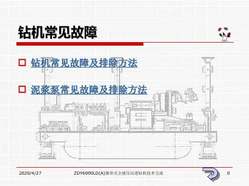钻机常见故障.ppt