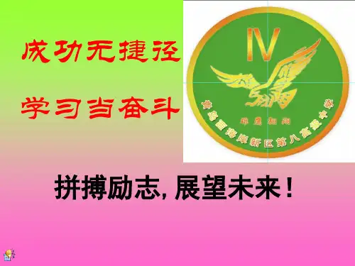 展望未来--励志主题班会课件