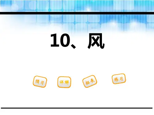 《风》PPT【优秀课件PPT】