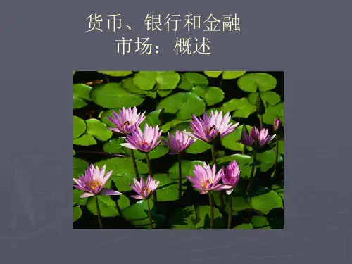 货币金融学的重要性