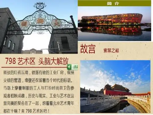 燕京八景金台夕照居庸叠翠