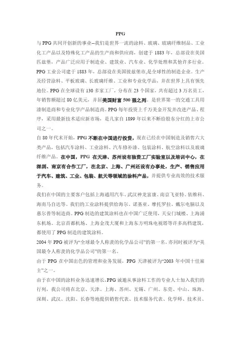 世界涂料公司简介