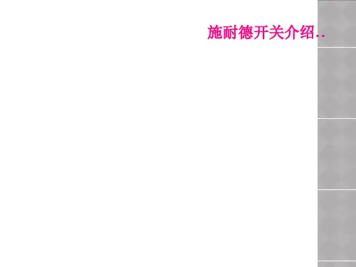 施耐德开关介绍..