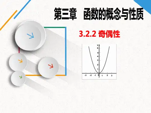 高中数学人教A版(2019)必修第一册3.《函数的奇偶性》课件(15张)