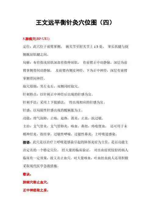 王文远平衡针灸穴位图4