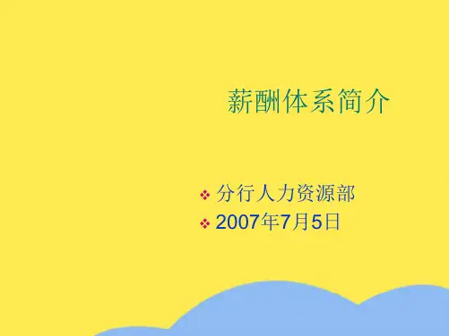 建行薪酬体系(“工资”相关文档)共21张