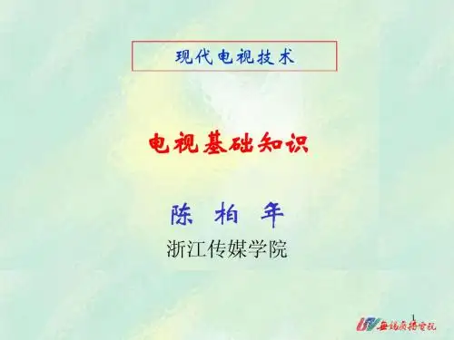 电视基础知识(陈柏年)