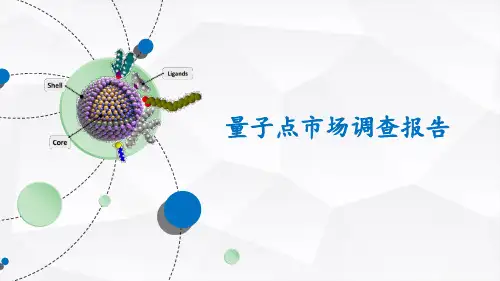 量子点市场调查报告 ppt课件