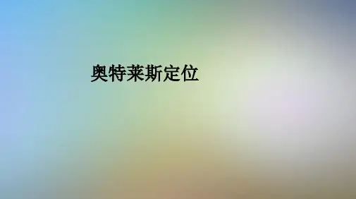 奥特莱斯定位