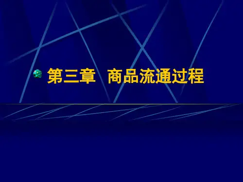 商品流通学 第三章