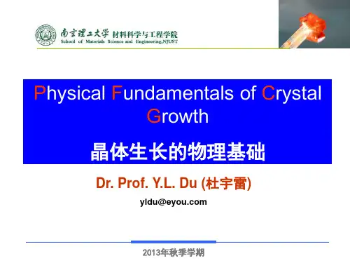 CrystalGrowth-界面微观结构