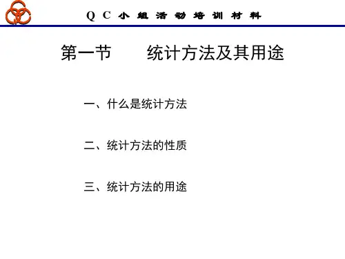QC小组活动质量培训教材