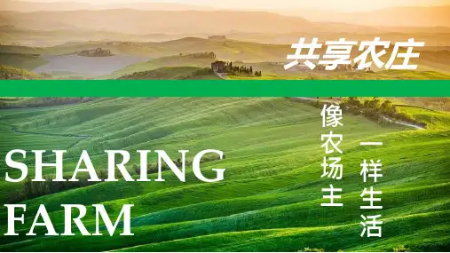 共享农庄景观设计方案