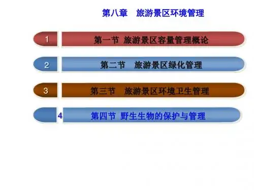 旅游景区环境管理实务PPT课件( 35页)