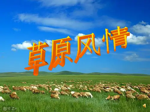 浙江省历史与社会七年级人教版下册 6.3西北地区-草原风情 课件 (共16张PPT)