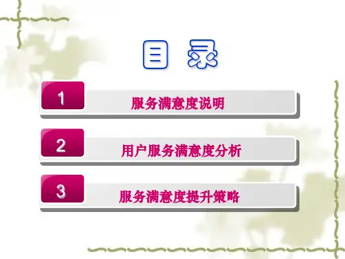 某公司客户服务满意度提升策略课件