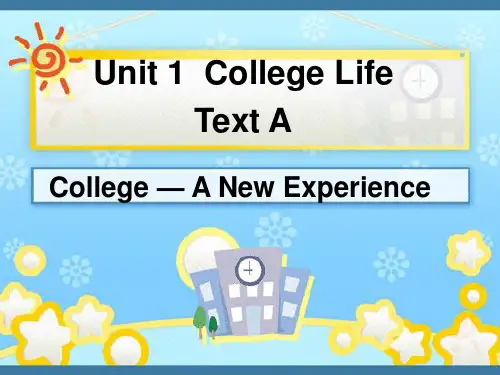 Unit-1-College-life