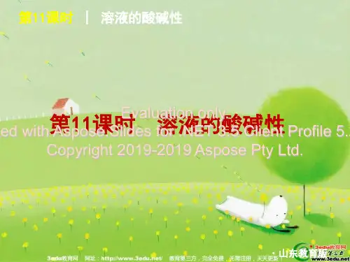 九年级化学常见的酸和碱-PPT课件