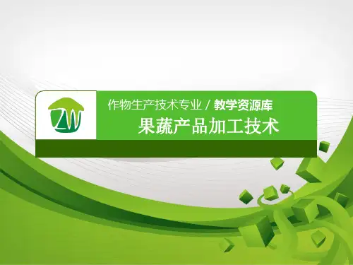 果蔬腌制技术