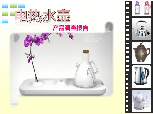 电热水壶产品设计调查报告