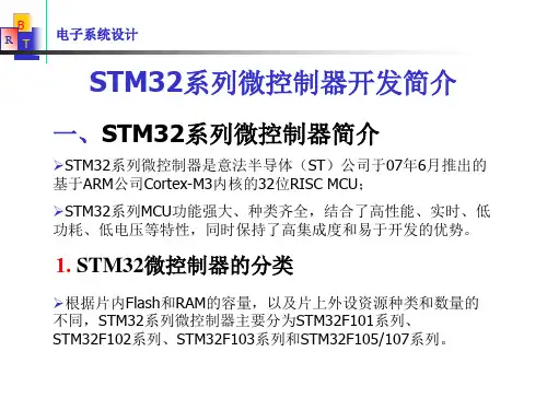 4-STM32系列微控制器开发简介