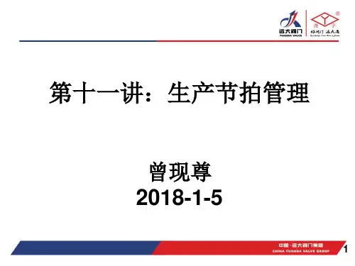 生产节拍管理