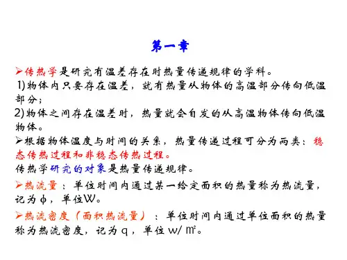 传热学(期末复习专用)总结