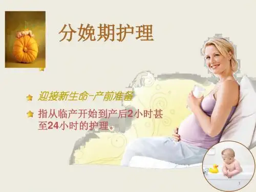 分娩期护理PPT课件