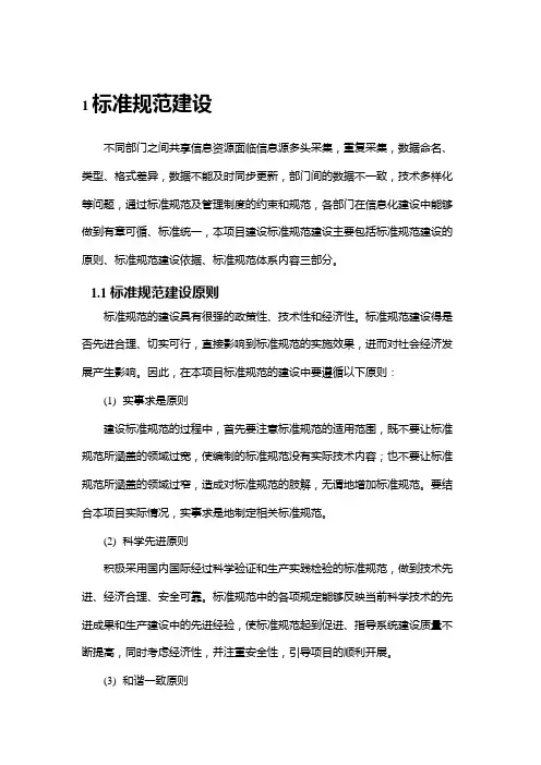 标准规范建设解决方案