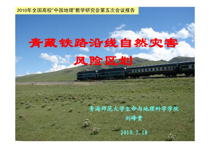 青藏铁路沿线自然灾害风险区划