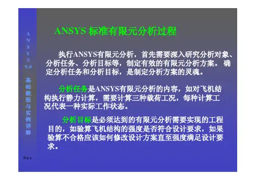 ANSY9.0基楚教程与应用