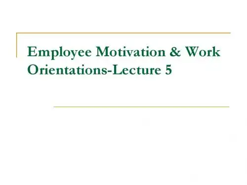 课程讲义5ASB 2104-5 Motivation student(1)