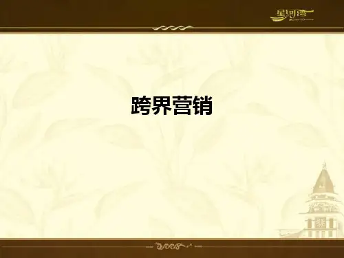 跨界营销ppt课件