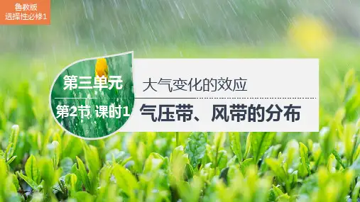 气压带、风带的分布pp课件