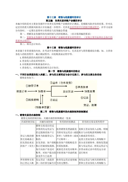 审计13年讲义13