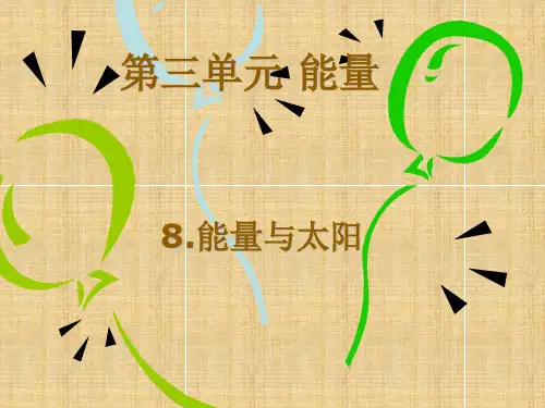 能量与太阳-PPT课件