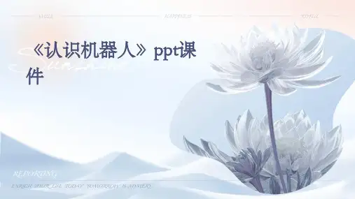《认识机器人》课件