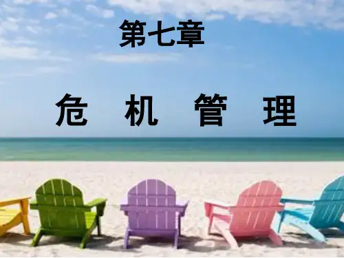 危机管理PPT课件