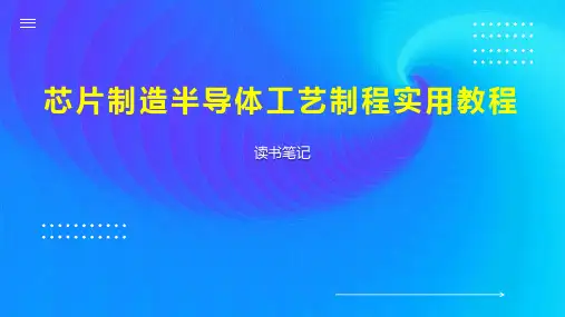 芯片制造半导体工艺制程实用教程