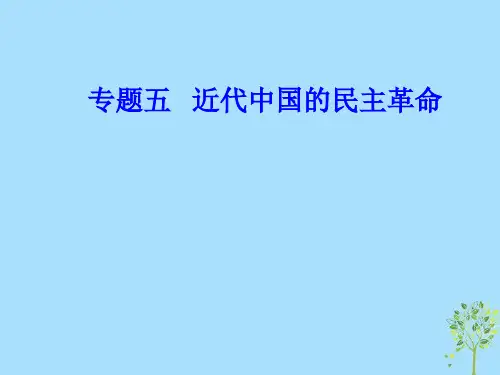 推荐-高考历史一轮复习专题五科学社会主义理论的诞生和社会主义制度的建立考点4五四运动和中国共产党的成立