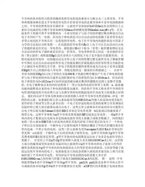 半导体的基本特性