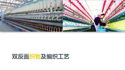 纬编基本组织—双反面织物及编织工艺