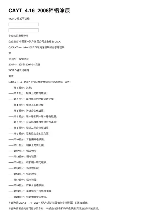 CAYT_4.16_2008锌铝涂层
