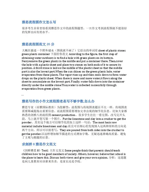 剑桥8流程图范文