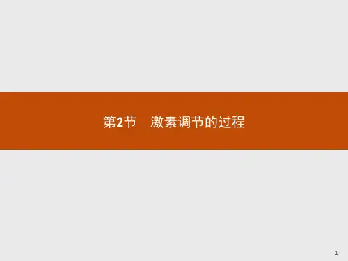 人教版新教材《激素调节的过程》ppt课件1