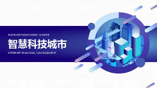 新版立体互联网科技公司工作通用PPT